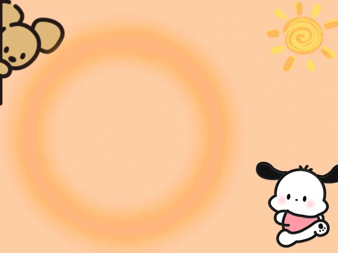 Hình nền laptop Pochacco cute nhẹ nhàng