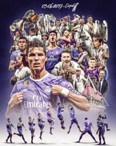 hình nền Real Madrid phong cách cool ngầu