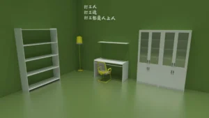 hình nền kệ sách cho desktop 4k