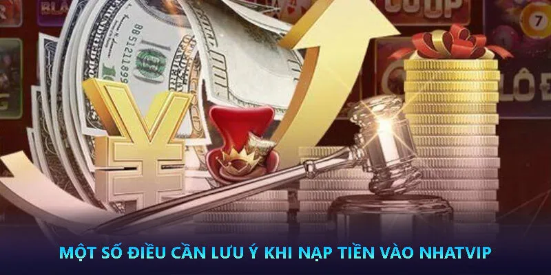 Giao diện mượt mà sau khi nạp tiền Nhatvip
