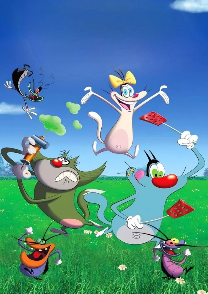 Ảnh Jack Oggy cực hài