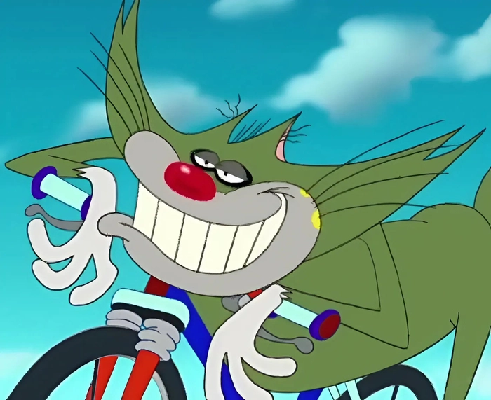 Ảnh Jack Oggy đang rình gián