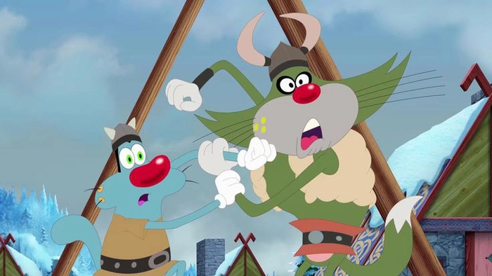 Ảnh Jack trong Oggy bị gián troll