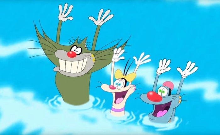 Ảnh Jack trong Oggy biểu cảm khó đỡ