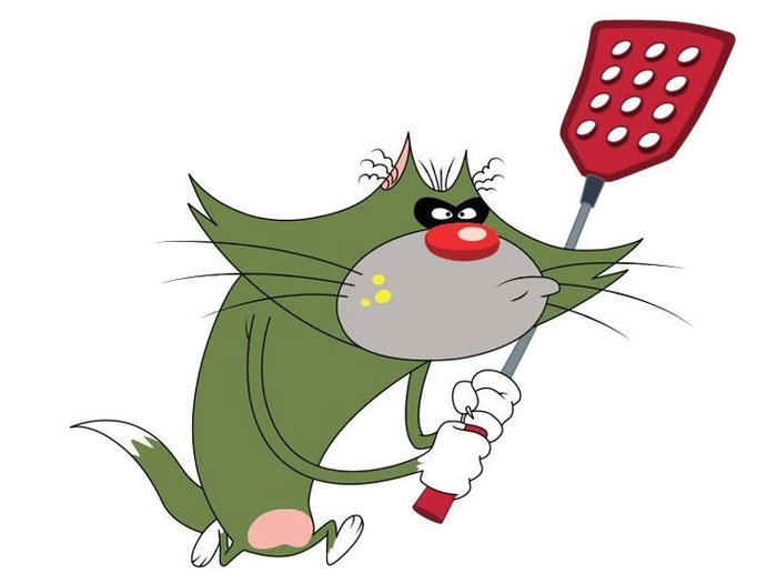 Ảnh Jack trong mèo Oggy hài hước