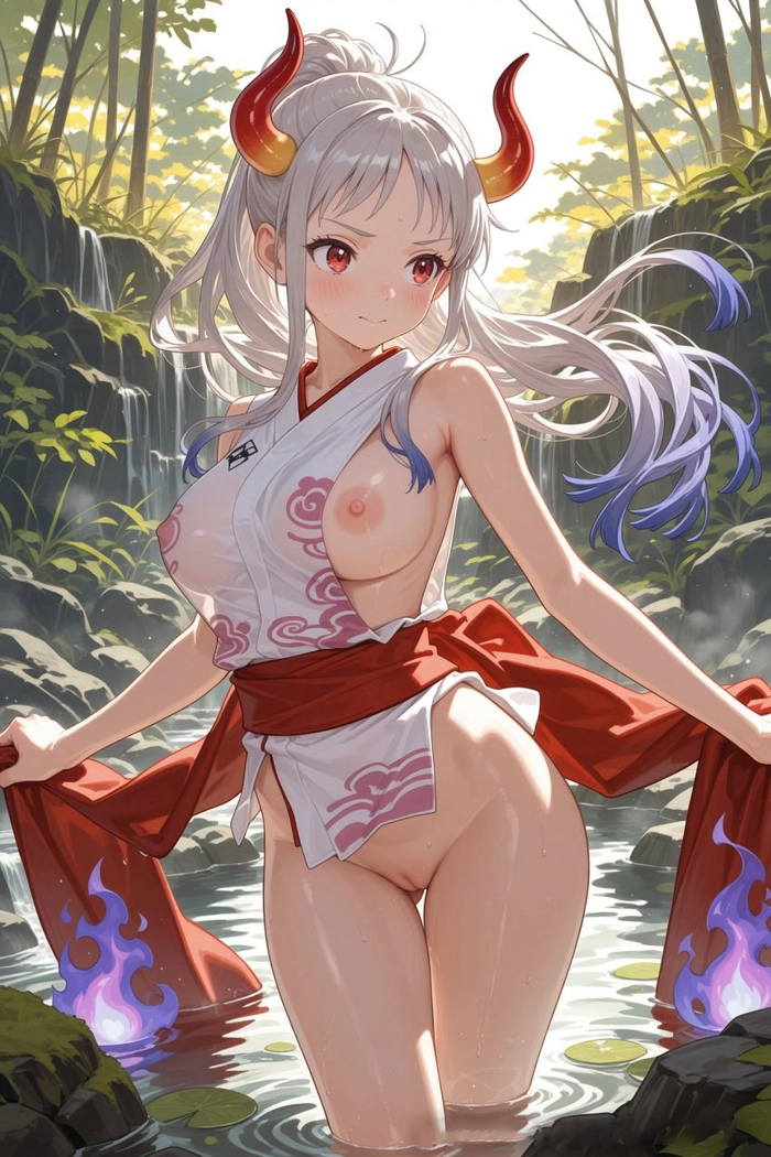 Ảnh hentai One Piece tạo dáng gợi tình