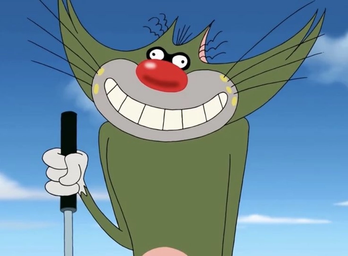 Hình Jack trong phim Oggy