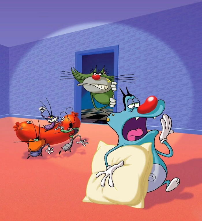 Hình ảnh Jack Oggy chất chơi
