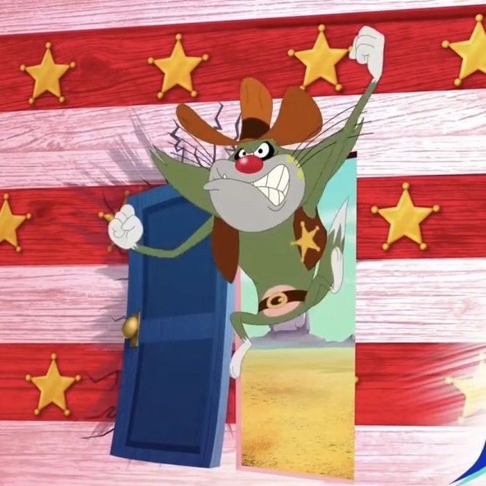 Hình ảnh Jack Oggy giận dữ