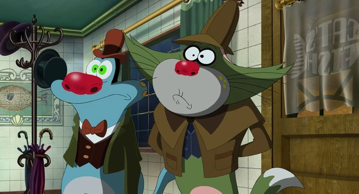 Hình ảnh Jack trong Oggy chất như nước cất