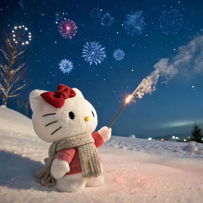 Hình ảnh hello kitty vô tri đáng yêu