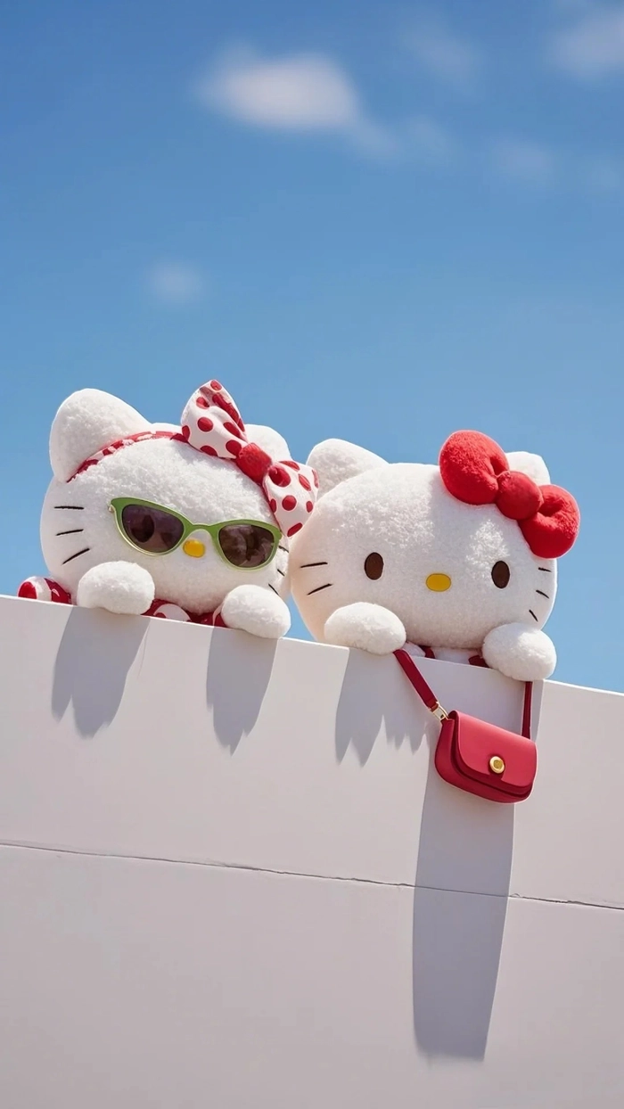 Hình hello kitty cute chill chill