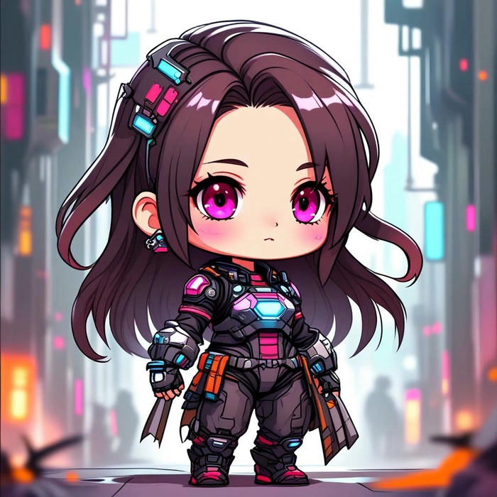 ảnh chibi cute cá tính