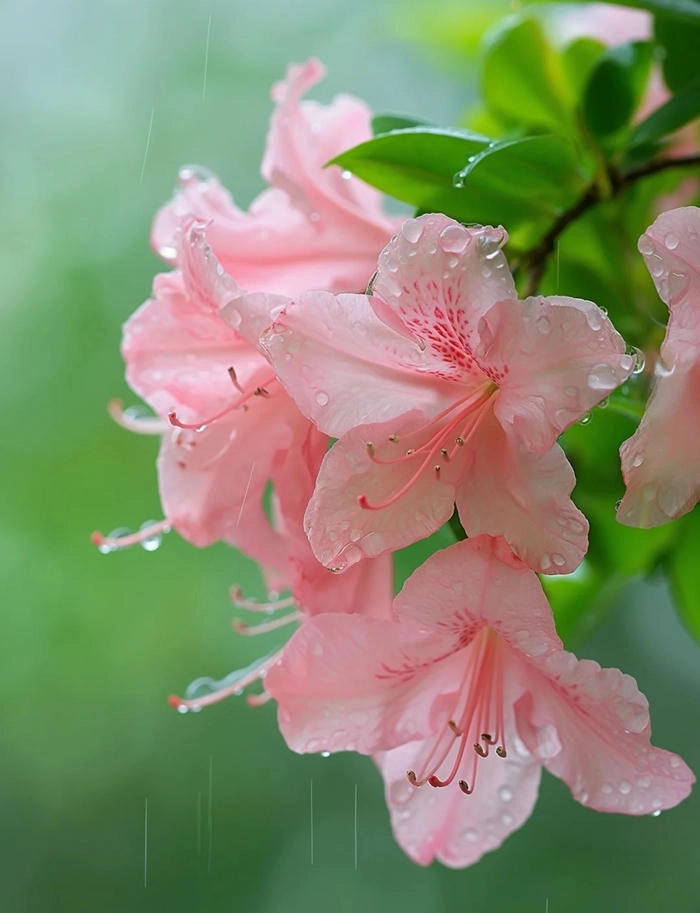 ảnh hoa đỗ quyên màu hồng