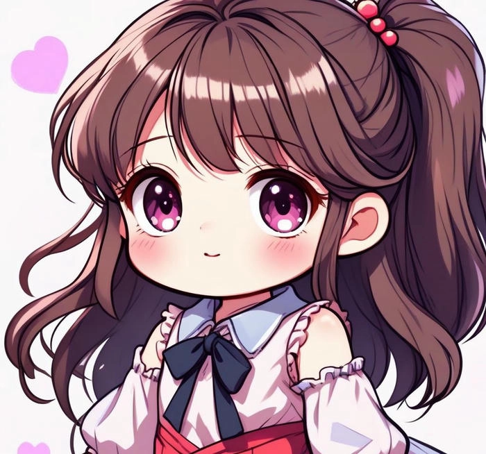 ảnh nữ chibi cute dễ thương