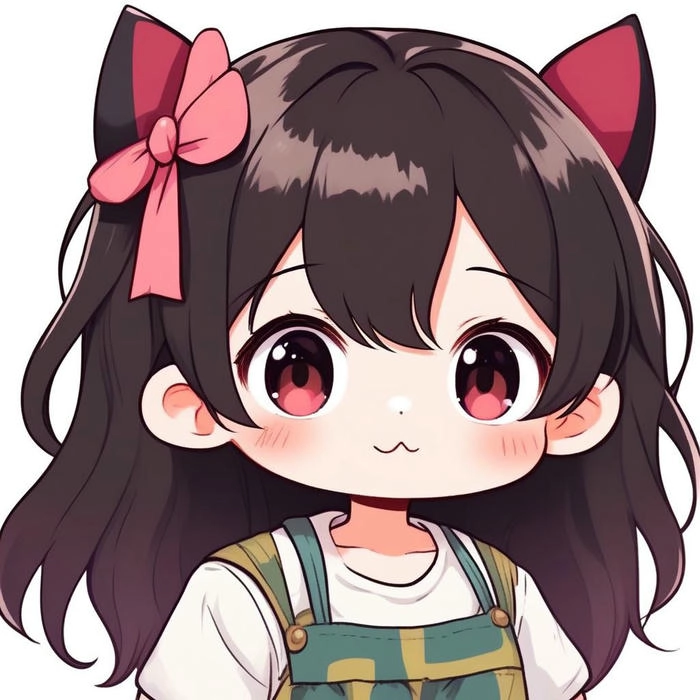 ảnh nữ chibi xinh đẹp đơn giản nhất