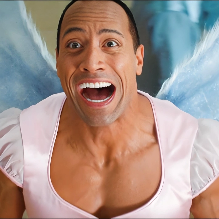 The Rock meme 4k sắc nét