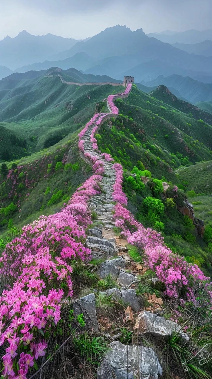 con đường hoa đõ quyên