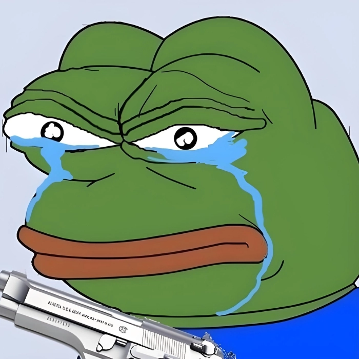 ếch xanh ảnh meme buồn