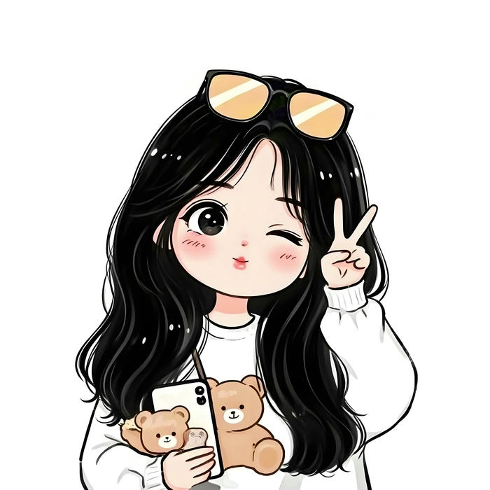 hình ảnh chibi cute đơn giản