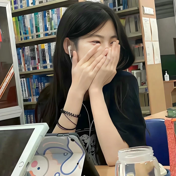 hình ảnh nữ che mặt cute đáng yêu