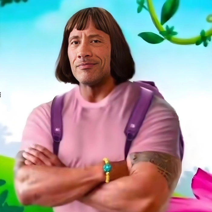 hình chế bựa the rock meme