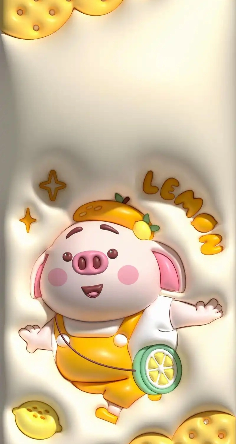 hình nền 3d đáng yêu