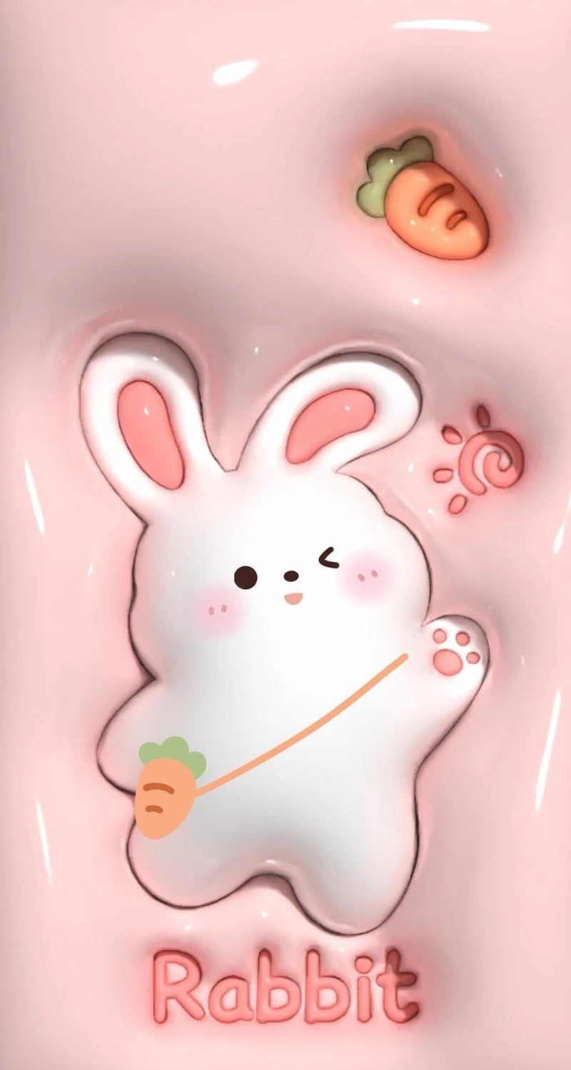 hình nền 3d với màu pastel dễ thương