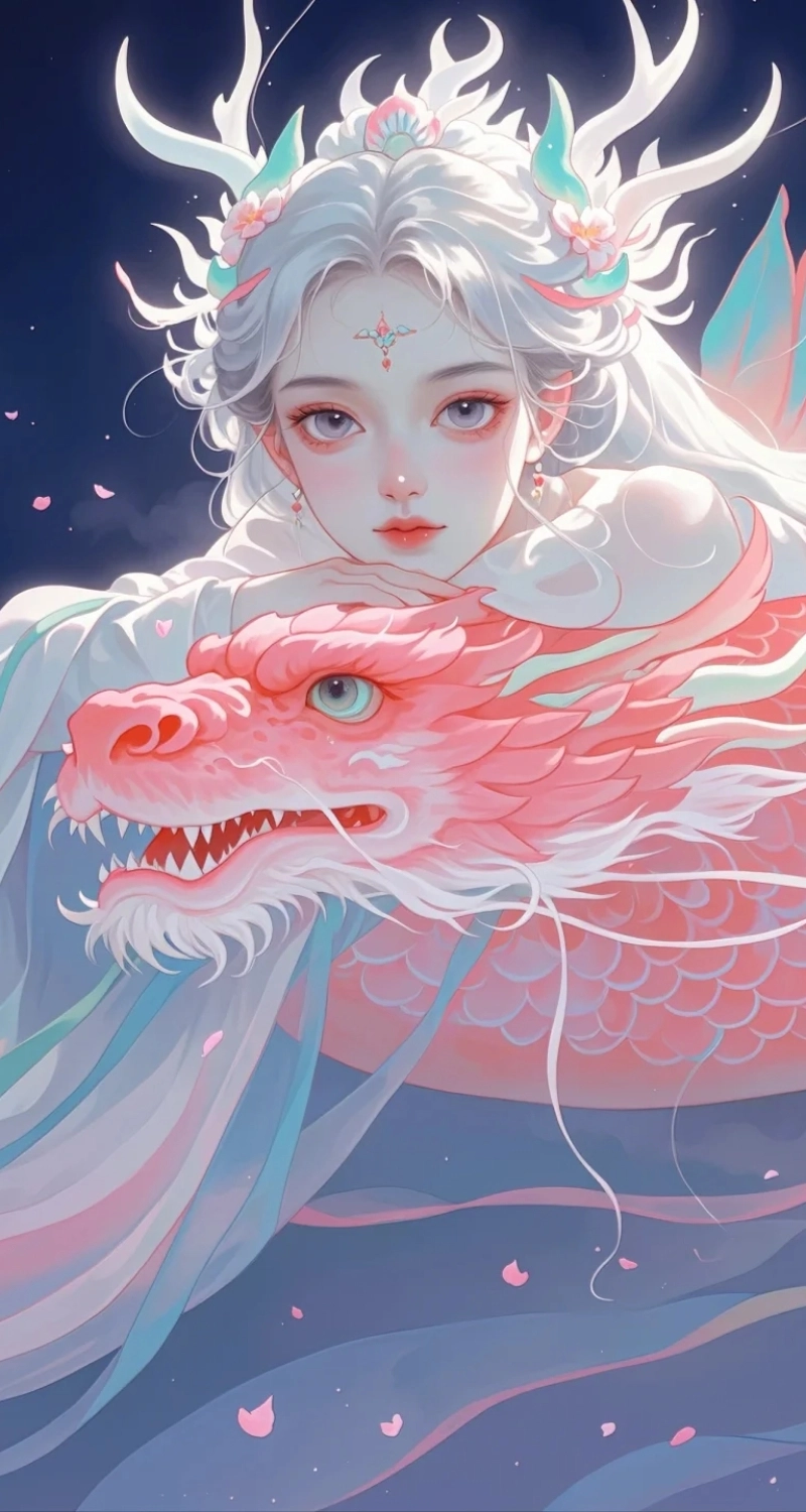 hình nền rồng cute