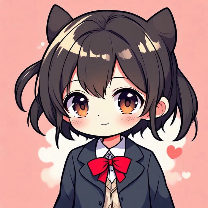 hình nữ chibi cute dễ thương