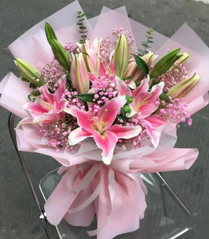 hoa ly đẹp rực rỡ