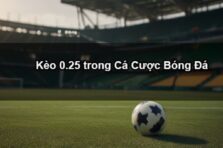 Kèo Chấp 0.25 – Kèo Cá Cược Hấp Dẫn Bậc Nhất Thời Đại