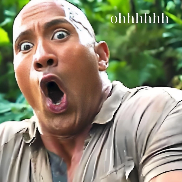 the rock meme chế bựa