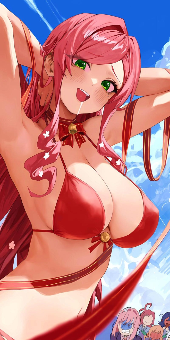 Ảnh Hanazono Hahari bán nude che đúng điểm nóng