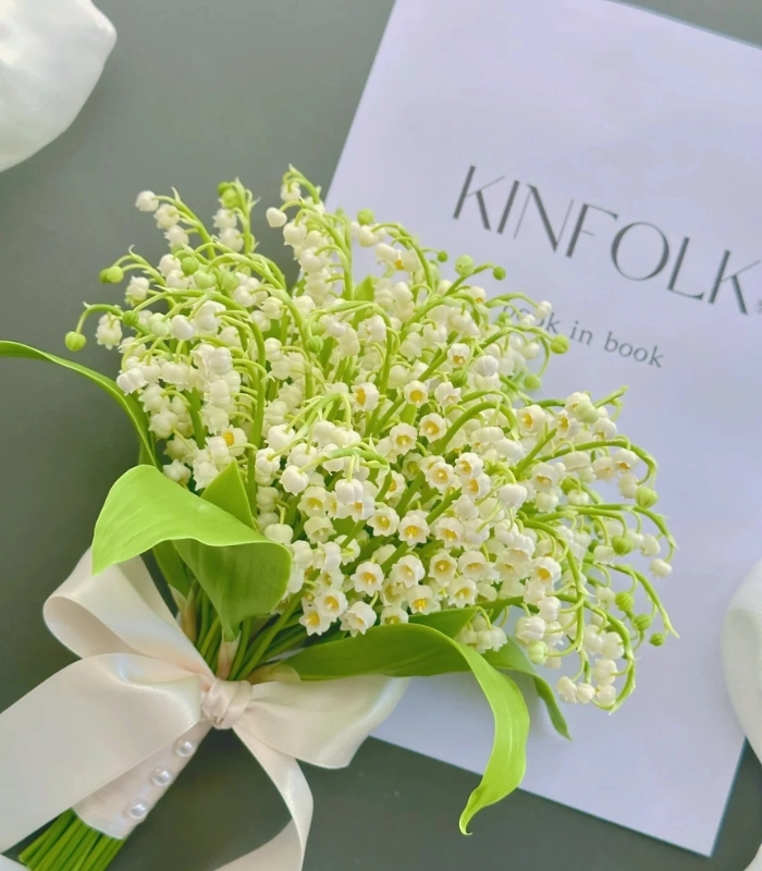 Ảnh hoa linh lan xanh mát