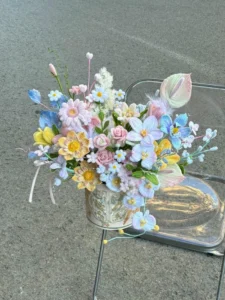 Bó hoa kẽm nhung đẹp nhẹ nhàng