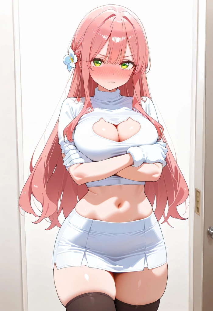 Hanazono Hahari cosplay cô giáo gợi tình