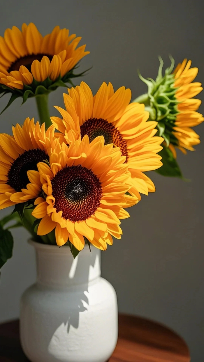 Hình ảnh hoa hướng dương tỏa sáng rực rỡ