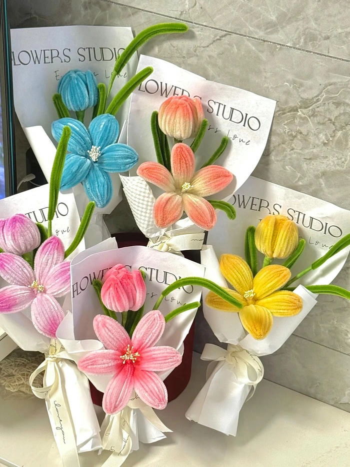 Hình ảnh hoa tulip kẽm nhung nghệ thuật
