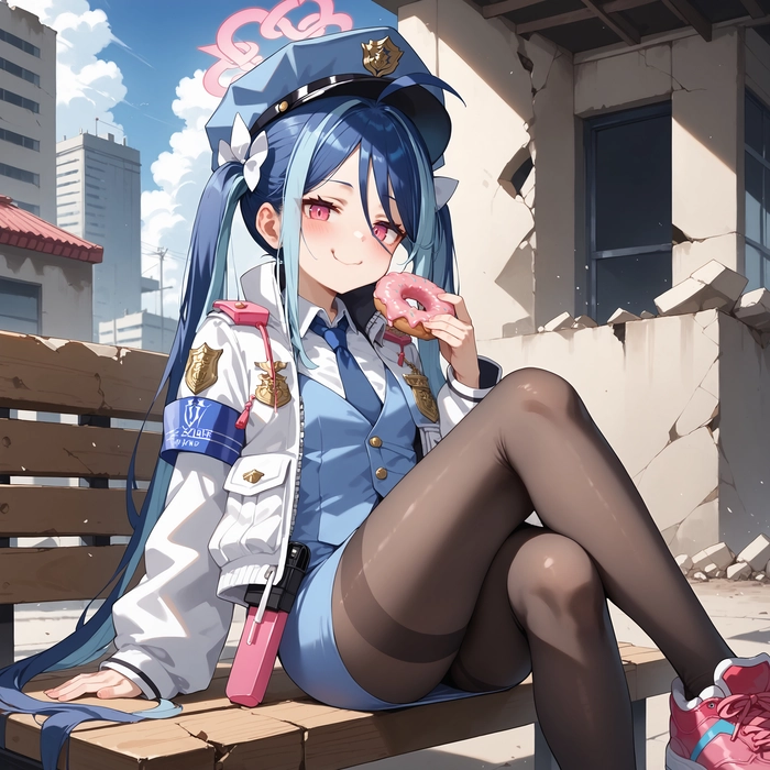 Nemugaki Fubuki swimsuit tạo dáng cực mlem