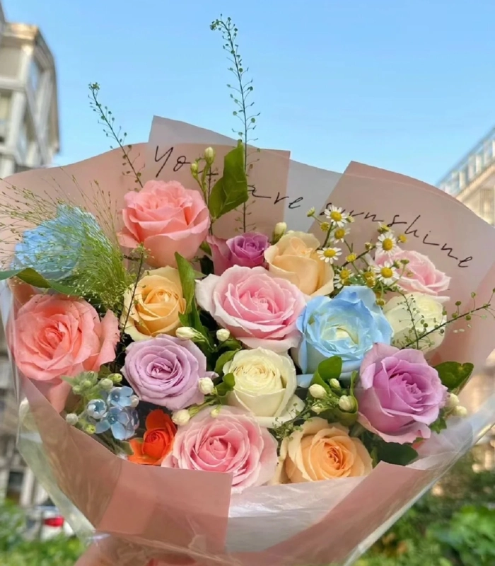 Ảnh hoa cảm ơn đẹp nhẹ nhàng