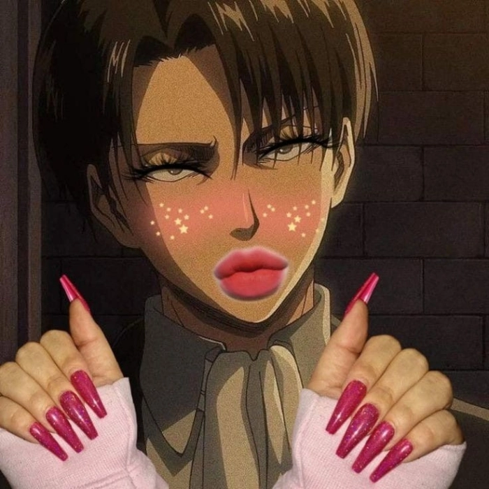 Meme môi slay sang chảnh