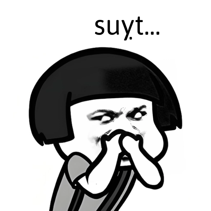 Meme suỵt khi không muốn đôi co
