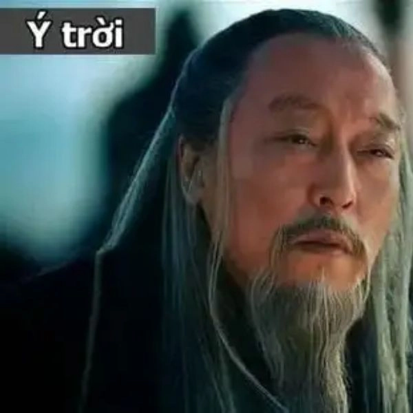 Meme ý trời icon mạng xã hội
