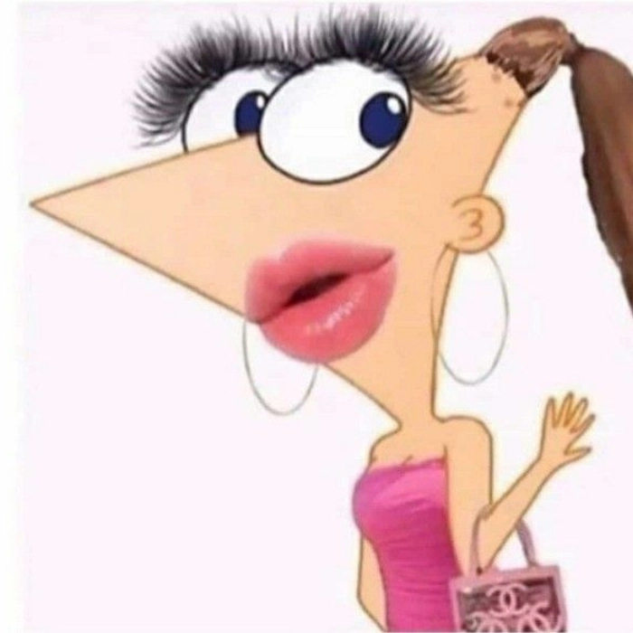 Môi slay meme cá tính