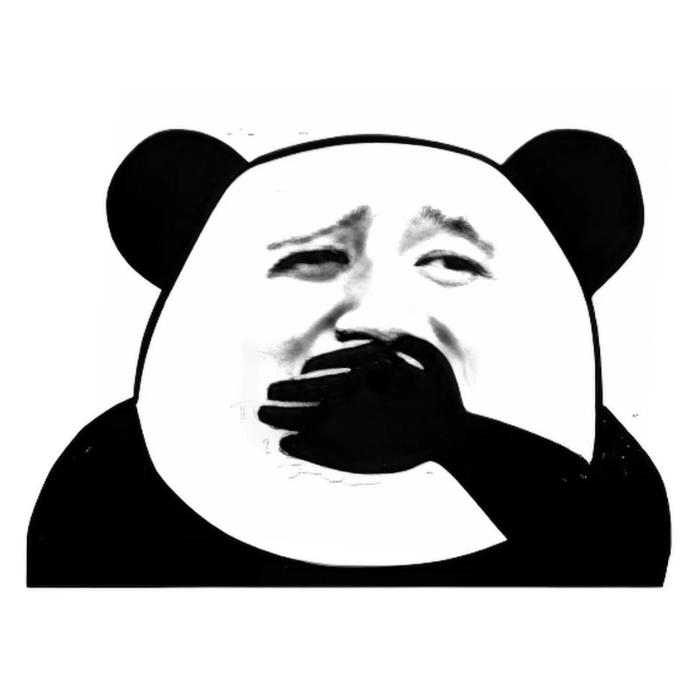 meme gấu trúc mắc ói