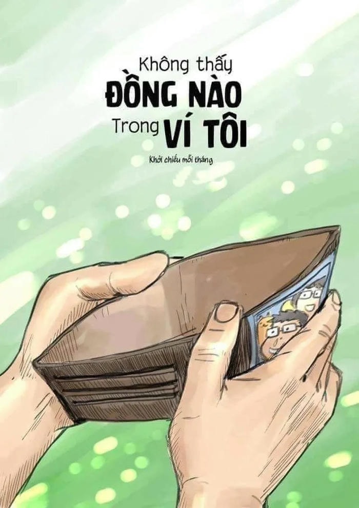 Ảnh chế ví rỗng bá đạo