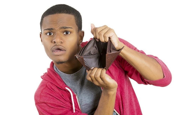 Ảnh meme ví rỗng