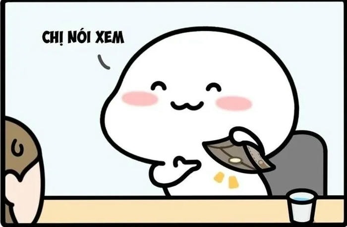 Ảnh ví rỗng hài nhẹ