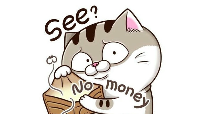 Ảnh ví rỗng kiểu hài